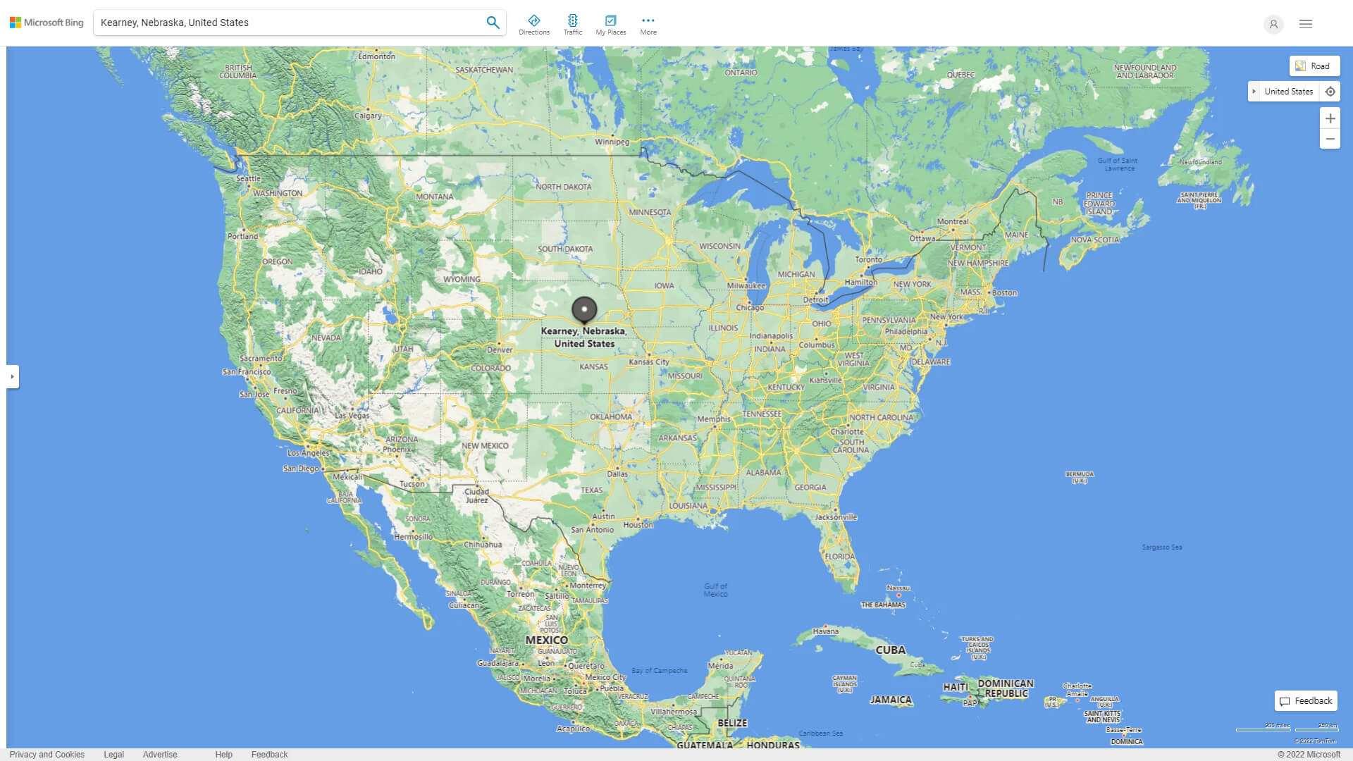 Where is Kearney in the US